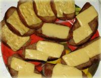 Закусочные гренки с сыром