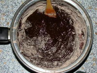 Шоколадное печенье "трюфель"
