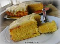 Кабачково-лимонный пирог