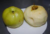 Оладьи с яблоками