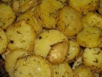 Картофель в ароматном масле