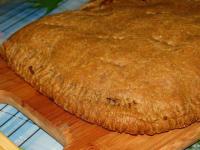 Ржаное тесто (пирог с мясом + хлебцы)