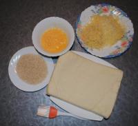 Сырные палочки с кунжутом