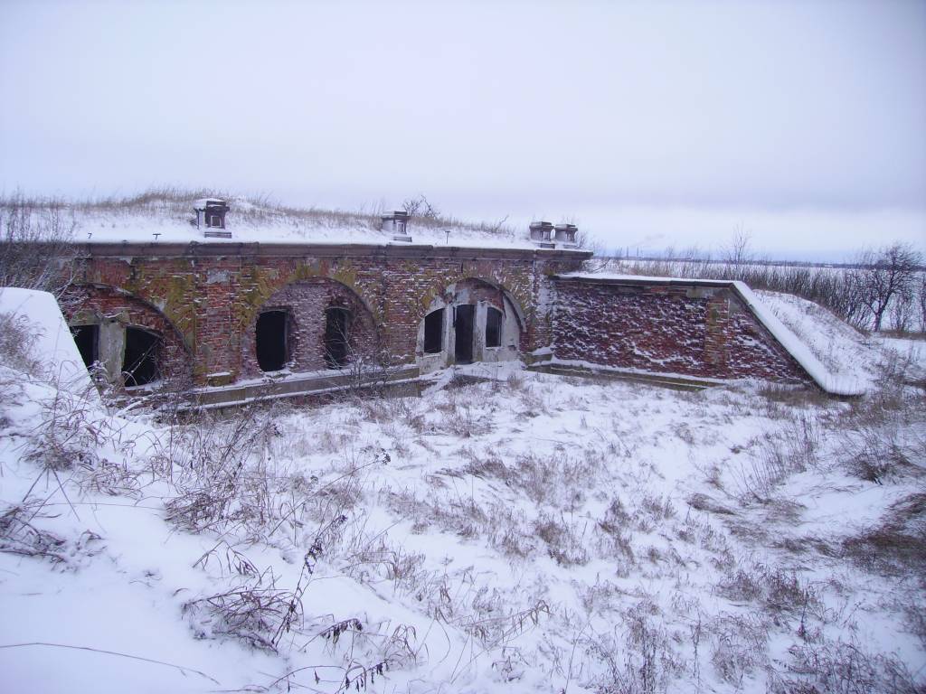 Южные форты. Форт №1. Фасад.