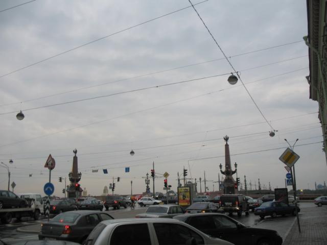 Питер. 2006. Центр города. Час пик.