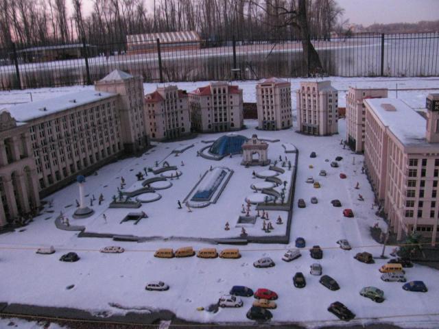 Киев в миниатюре. Майдан.