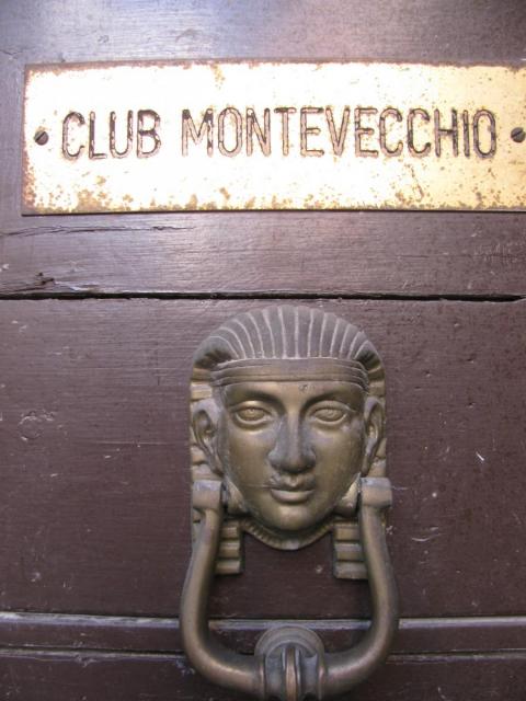 Дверная ручка. Рим. Club Montevecchio