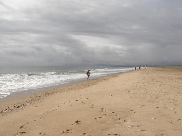 Португалия. Берег Атлантики. Пляж недалеко от Сан Антонио (Vila Real de Santo Antonio).