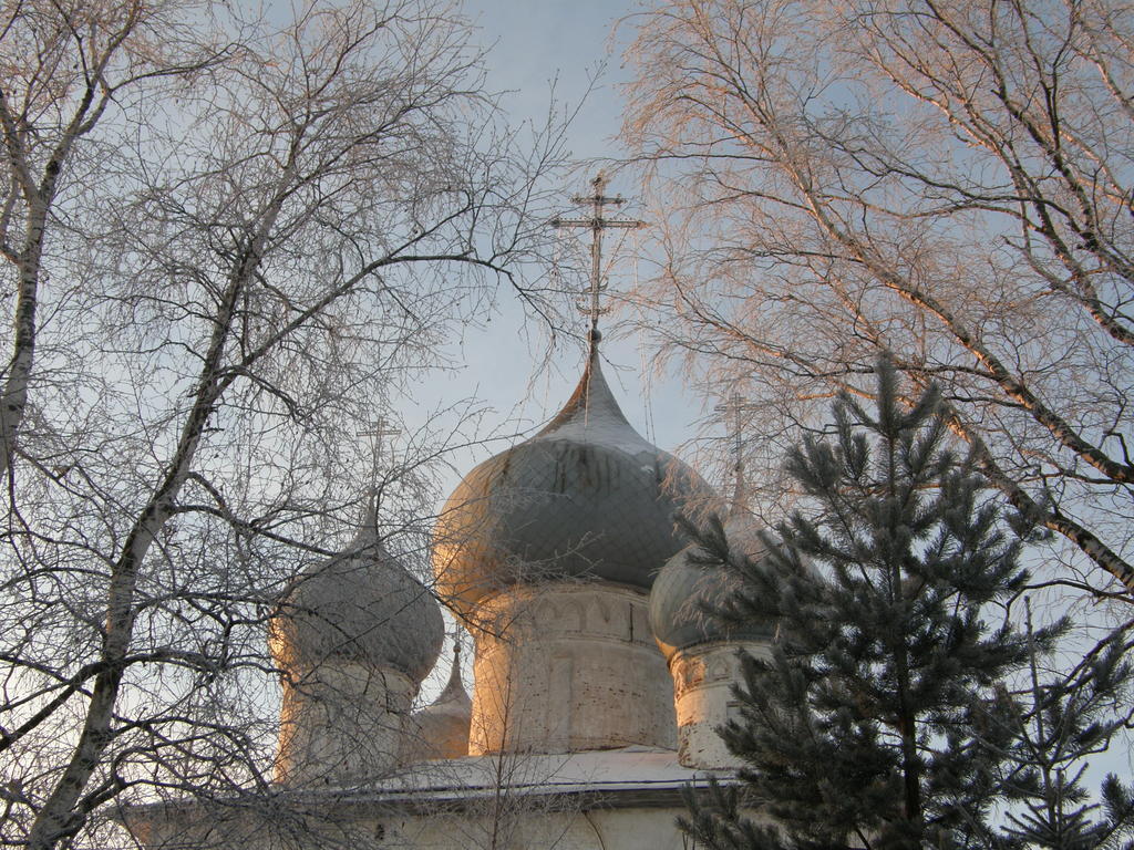 Белозерск. Купола Церкви Успения (1553 г.)