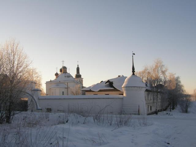 Горицы. Вид на Горицкий монастырь