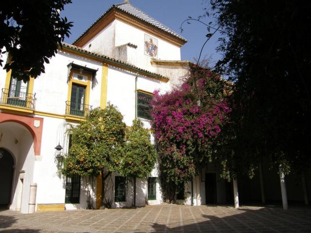 Испания, Севилья, дворец Casa de Pilatos, внутренний дворик