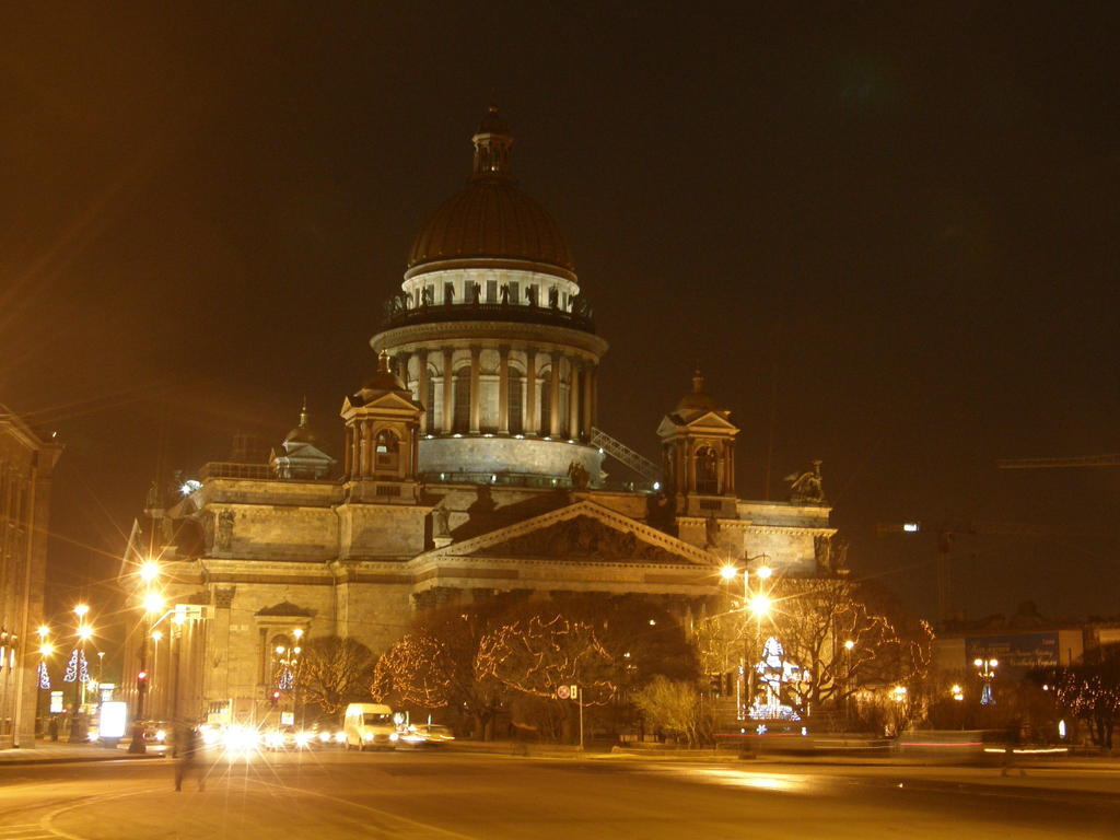 Петербург. Исаакиевский собор. Новый год 2007-2008