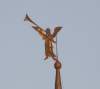 Ангел на шпиле Казанской башни Кирилло-Белозерского монастыря